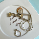 Custom Memorial Dresser tray