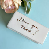 Custom Handwriting Butter Dish Tray
