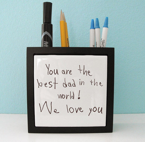 Pencil Holder Customized with Handwriting