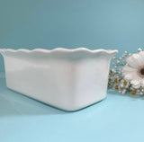 Tall Loaf Pan / Small Casserole Baking Dish Customized with Handwritten Recipe