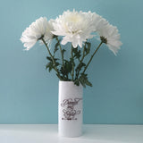 Oval Bouquet Vase Customized with Handwriting